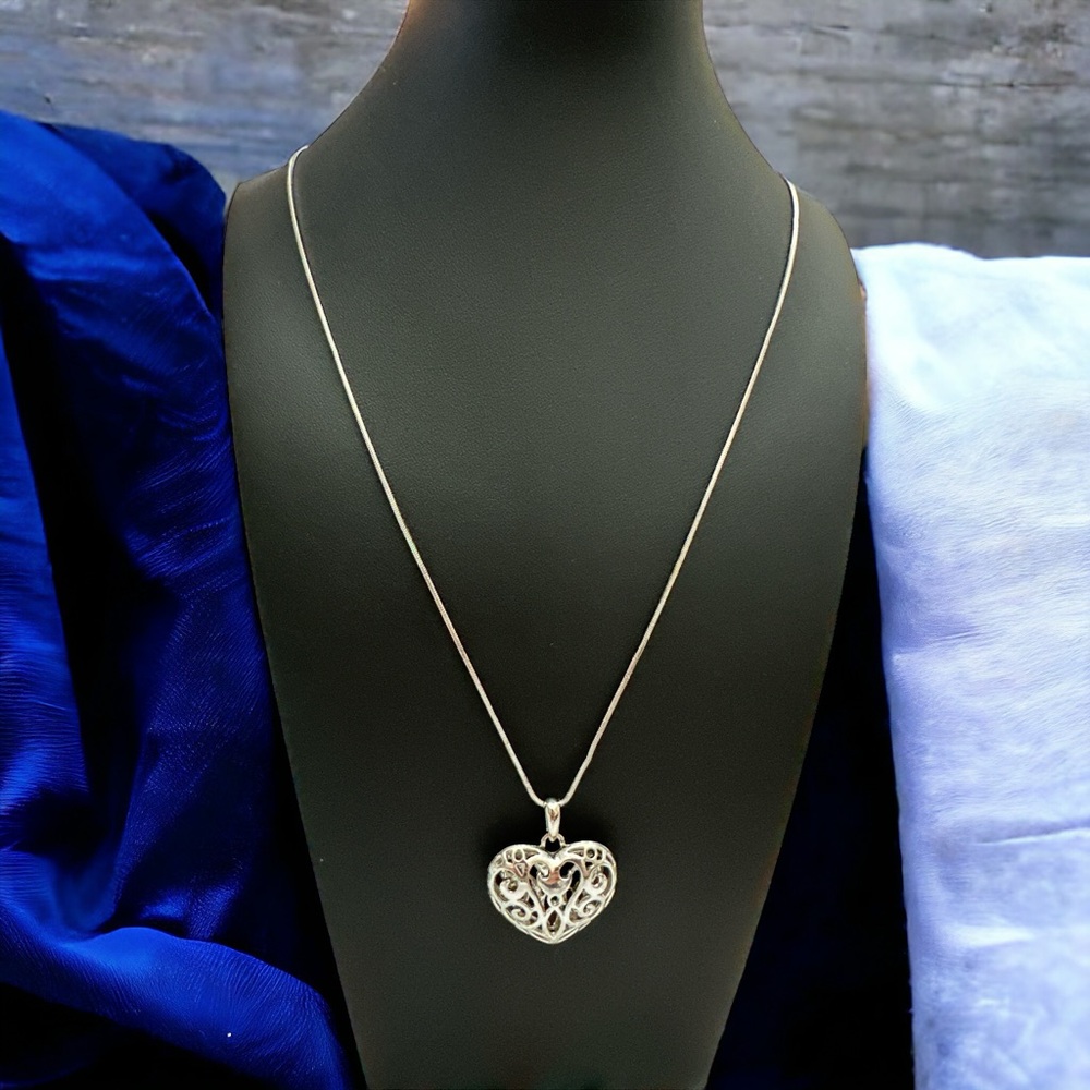 Vintage Cookie Lee Silver Tone Necklace